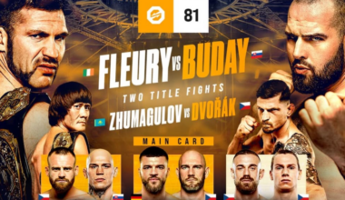 OKTAGON 81 fight card, start time, date and location | Fleury vs. Buday