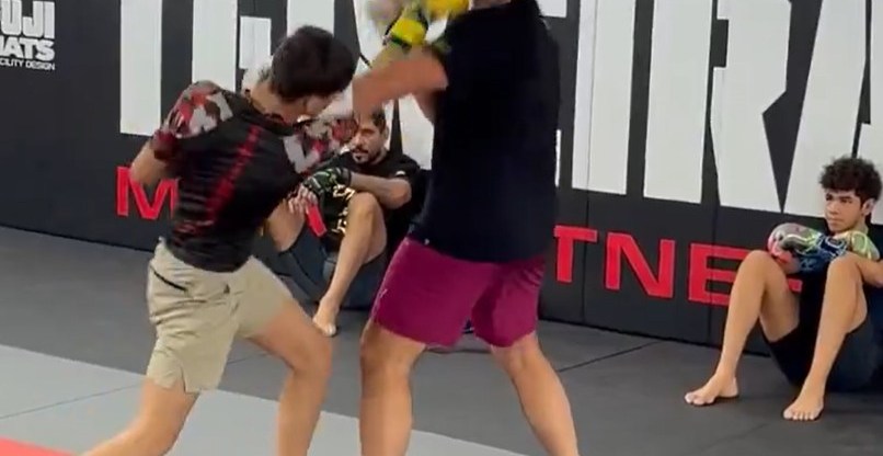 Chama Jr.? Pereira’s Son Moves Just Like Dad