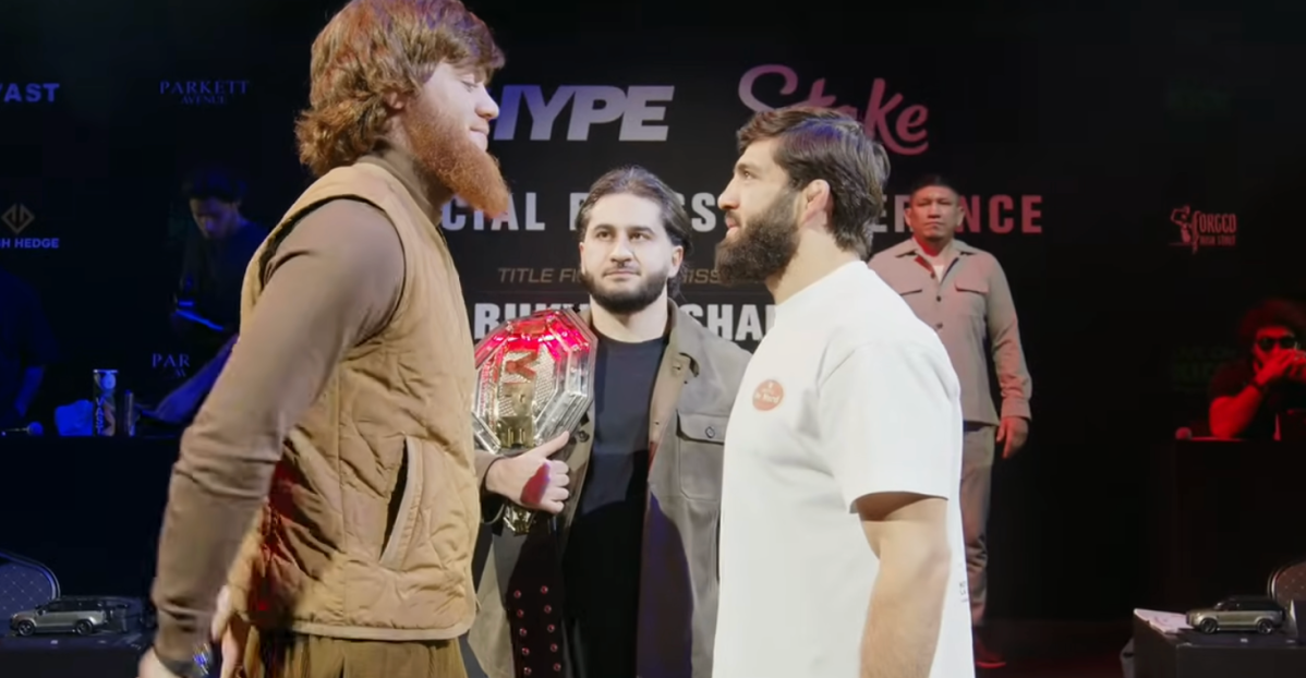 Arman Tsarukyan, Shara Magomedov face off before grappling bout