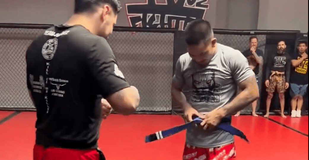 Joshua Van mocked after earning third BJJ stripe