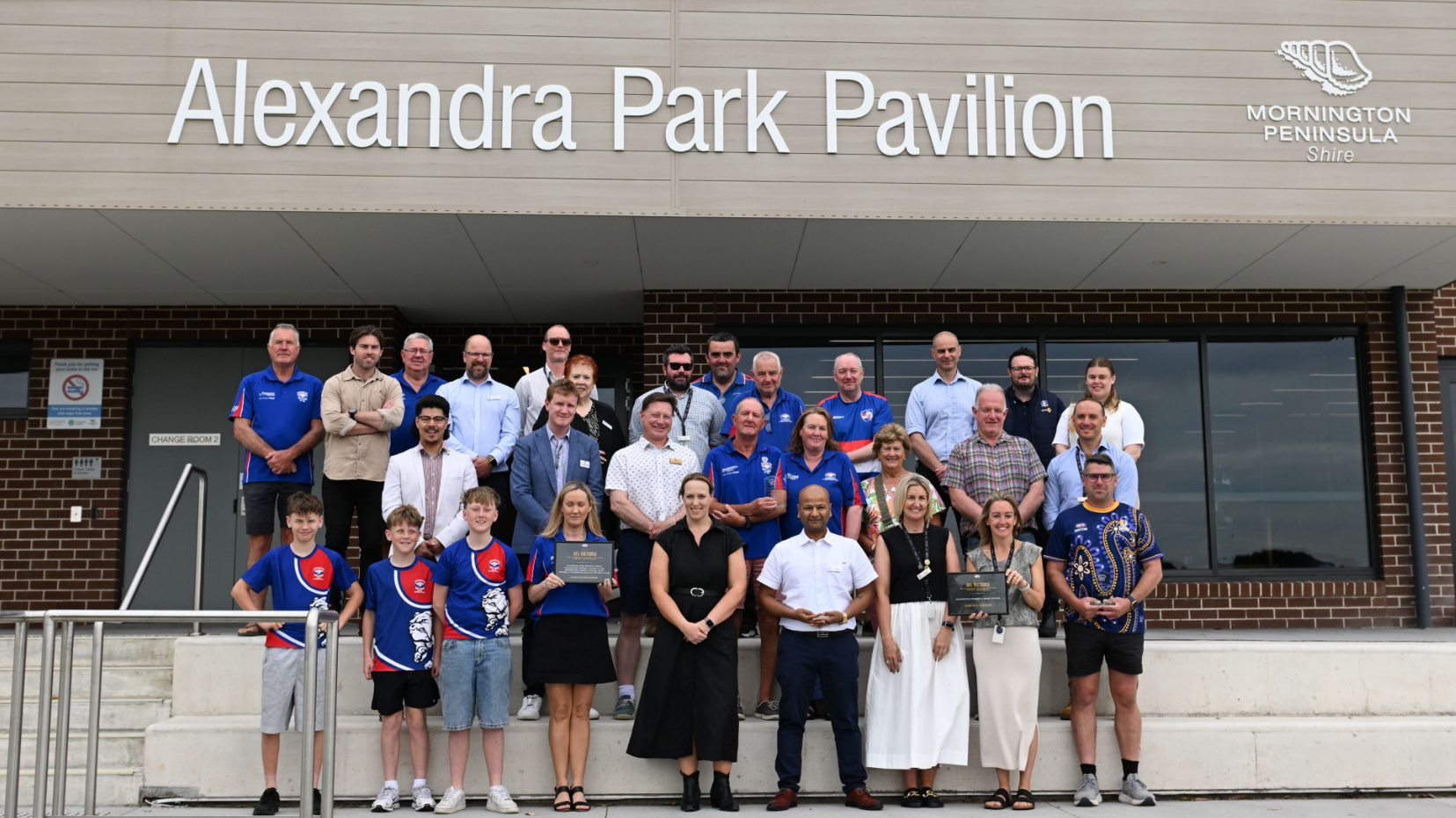Alexandra Park Pavilion named Best Community Footy Facilities Project