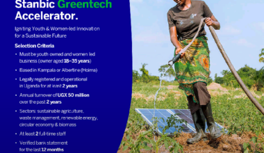 Call For Applications: Stanbic GreenTech Incubator Program 2025 For 