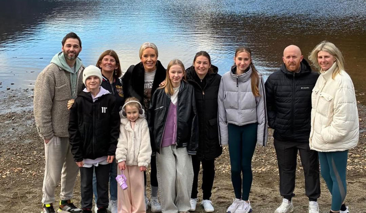 Katie Taylor with her family. Pic: Katie Taylor/Instagram