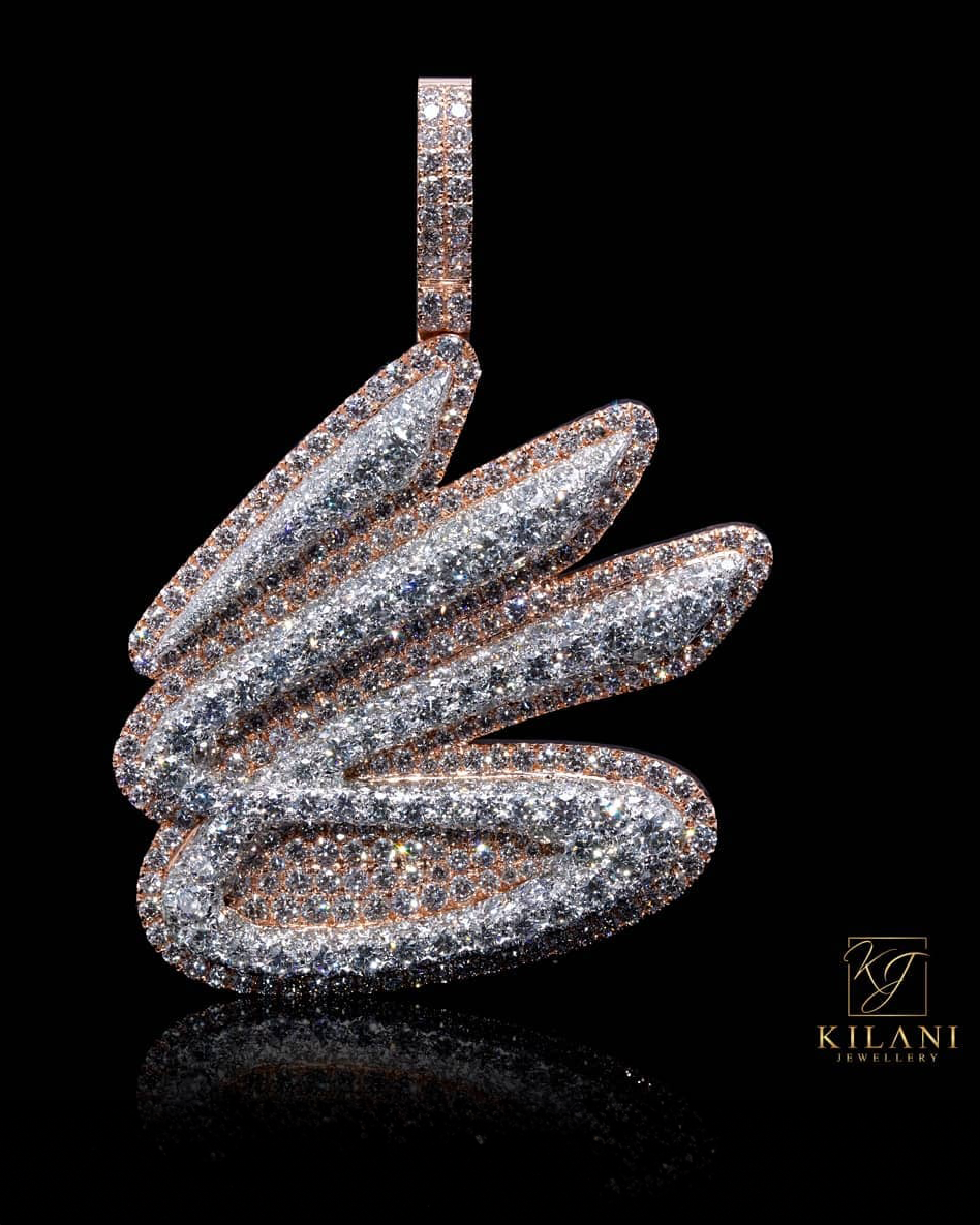 Steph Curry diamond pendant from Kilani Jewellery (Courtesy of Kilani Jewellery)