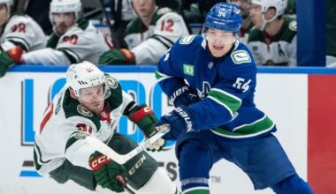 Aatu Raty scores twice for Vancouver Canucks in win over Minnesota Wild