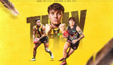 Hawks farewell inaugural captain