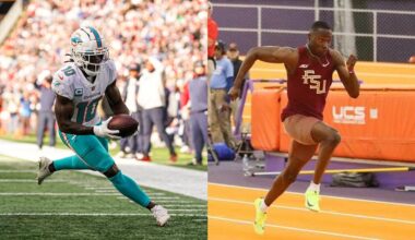 Can the fastest NFL players beat the NCAA track stars? Here's what the numbers say