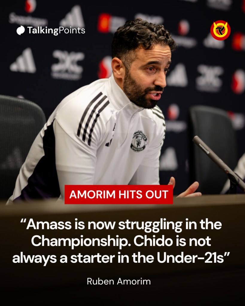 Ruben Amorim on Amass/Chido