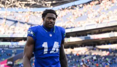 DK Metcalf timeline of trouble, from Fred Warner fight and arguing with officials to punching Lions fan image