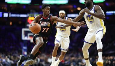 Two Big Blows In One Night For Warriors As Draymond Green Limps Off In A "Gut Punch" Loss To 76ers