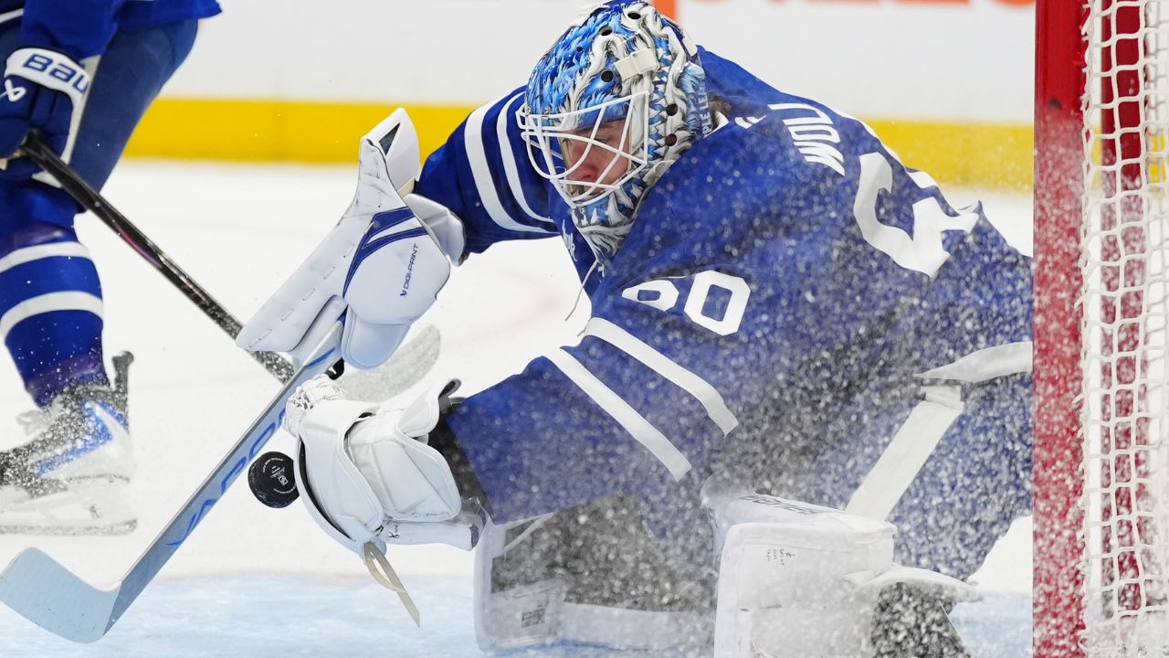 Woll nets shutout as injury-riddled Maple Leafs burn Devils