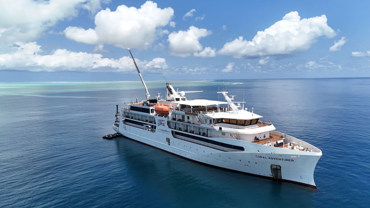 Coral Adventurer passengers rescued after reef crash off Papua New Guinea