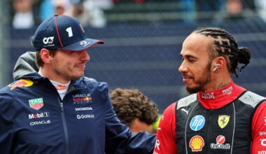 Max Verstappen wins F1 rivals accolade as Lewis Hamilton suffers seismic fall