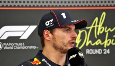 Max Verstappen reveals new F1 driver number