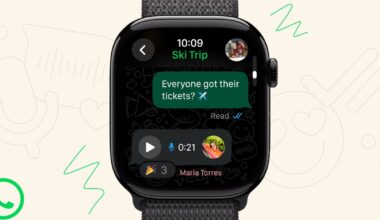 WhatsApp is making it easier to keep tabs on your connected Apple Watch