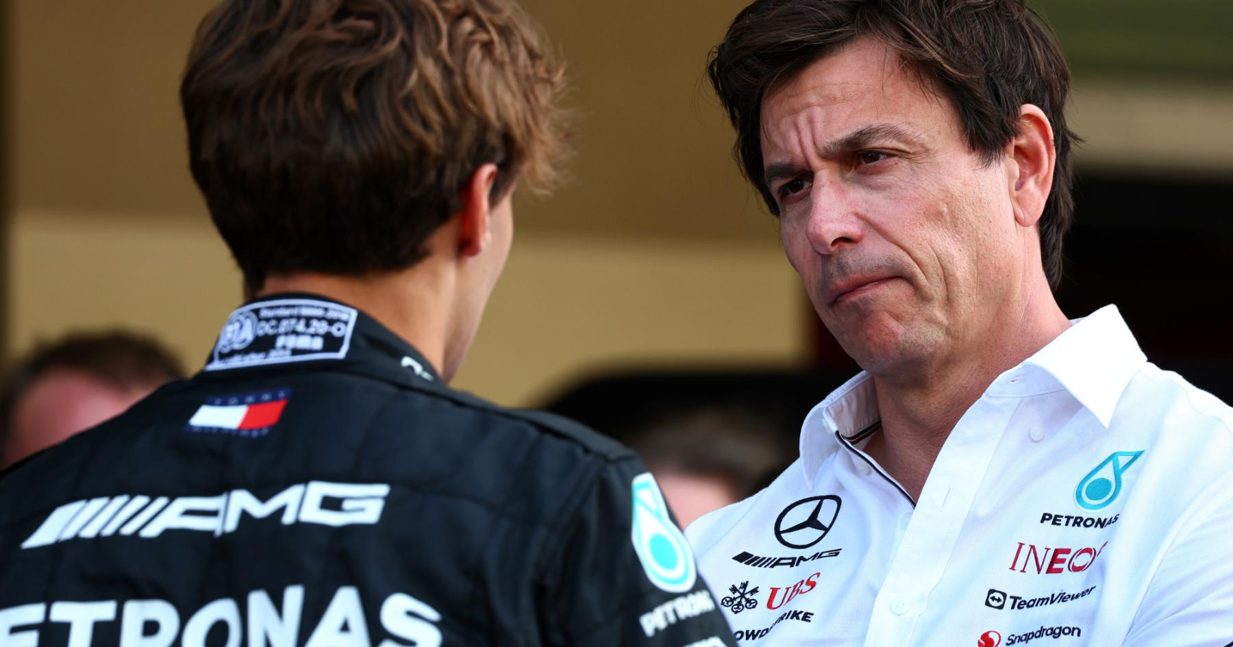 Toto Wolff makes 'lucky' Mercedes claim over George Russell