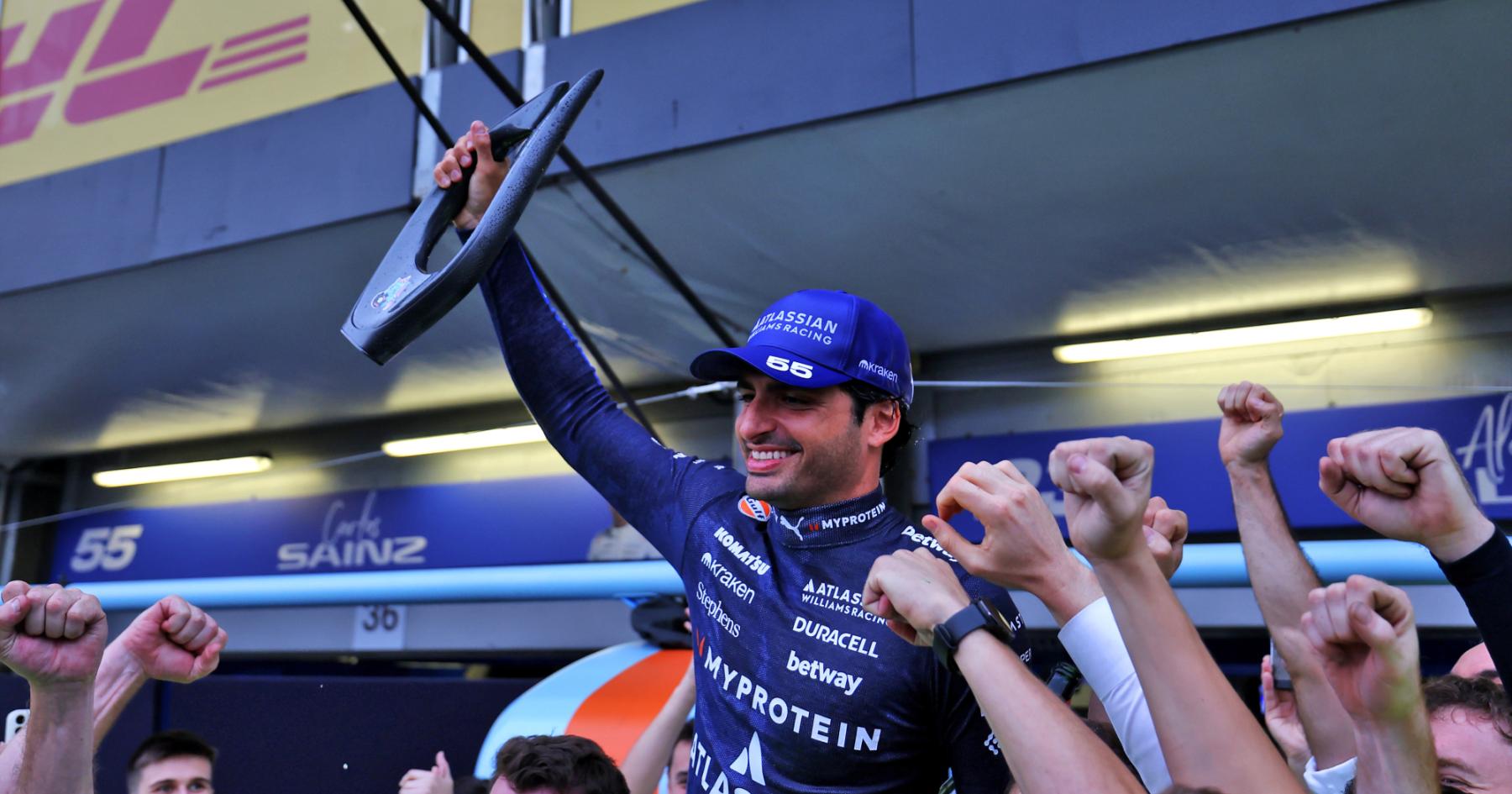 Carlos Sainz explains unusual Williams trap he avoided after 'weirdest' feeling