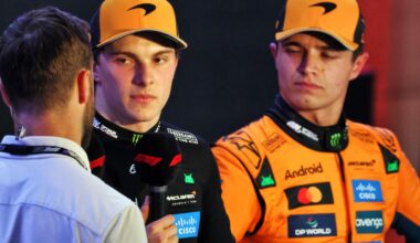 What was McLaren's most controversial 2025 team order?