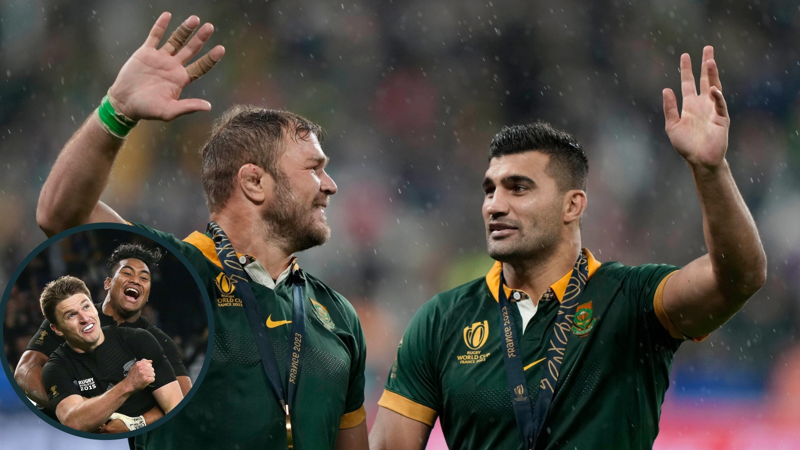 Ex-All Black names just FIVE Springboks in combined New Zealand and South Africa World Cup winners' XV