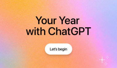 Your Year with ChatGPT splash