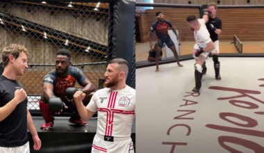 Zuckerberg steps into MMA ring with Merab Dvalishvili