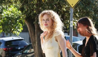 Nicole Kidman pictured for the first time in Australia since split with Keith Urban at Sydney Christmas party