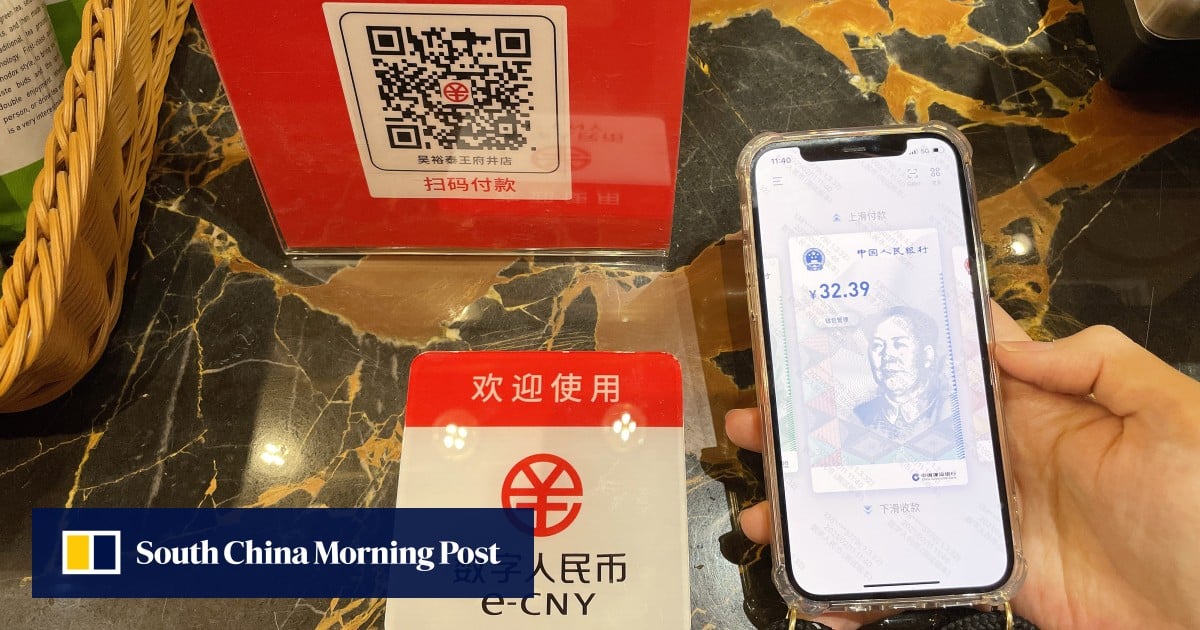 China expands digital-yuan push to Singapore and Asean trade routes