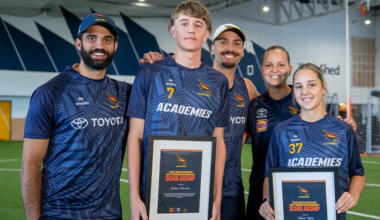 Crows award NGA scholarships to emerging footballers