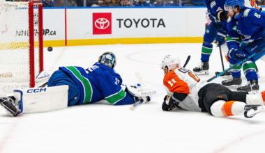 Konecny scores while falling | NHL.com