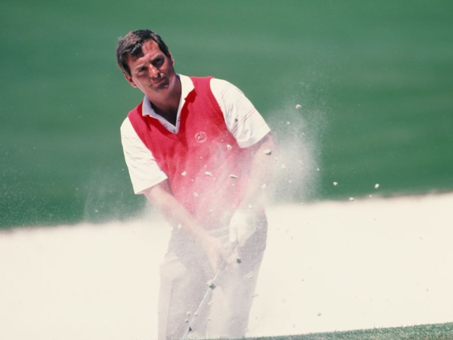 Fuzzy Zoeller in 1986 at Augusta National