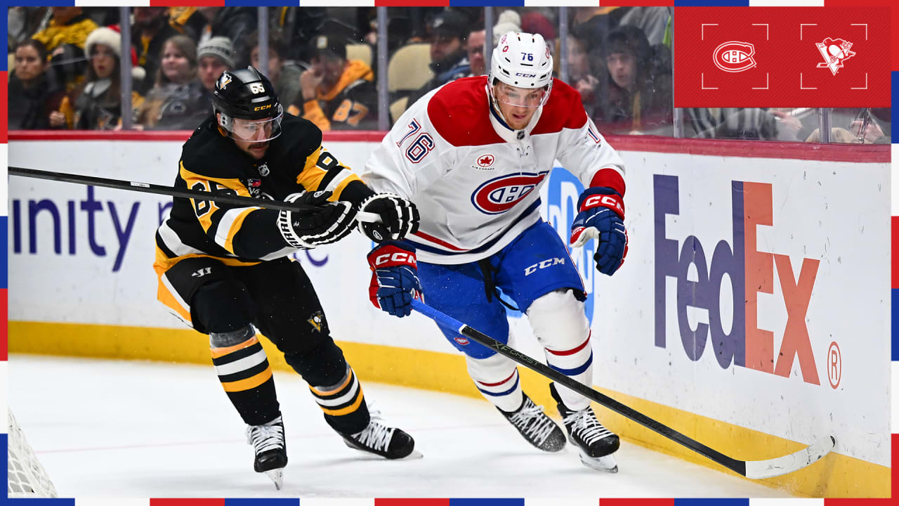 MTL@PIT: Game recap | Montréal Canadiens