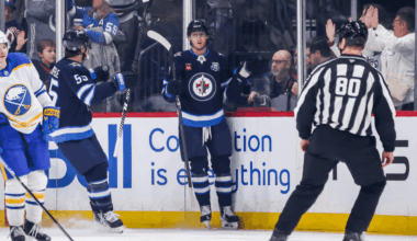 Connor extends goal streak to 4, Jets defeat Sabres