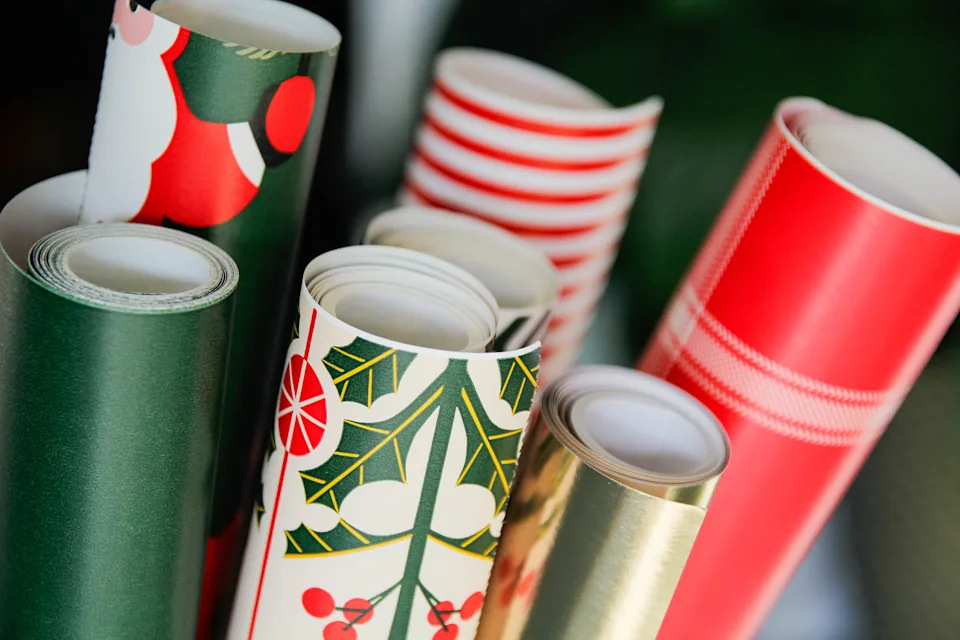 Christmas wrapping paper