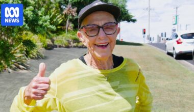 Runner Nancy Dickman, 83, prepares for her next marathon at 90