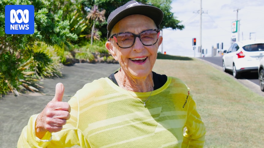 Runner Nancy Dickman, 83, prepares for her next marathon at 90
