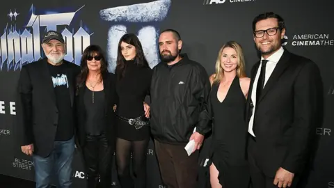 Getty Images Rob Reiner and family at an event
