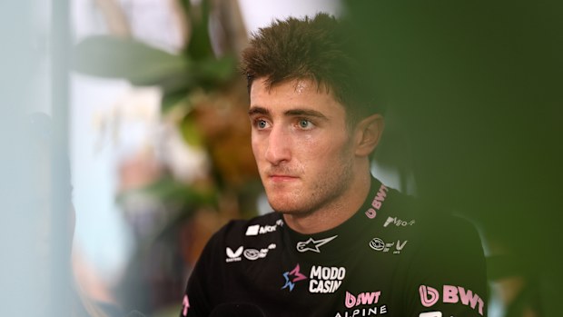 Jack Doohan of Alpine F1 looks on during qualifying ahead of the F1 Grand Prix of Miami.