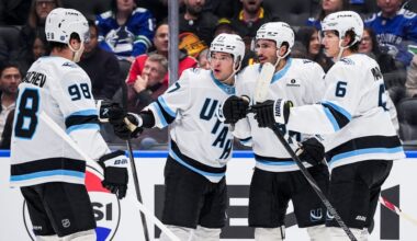 Sergachev, Stenlund help Mammoth hand Canucks 4th straight loss