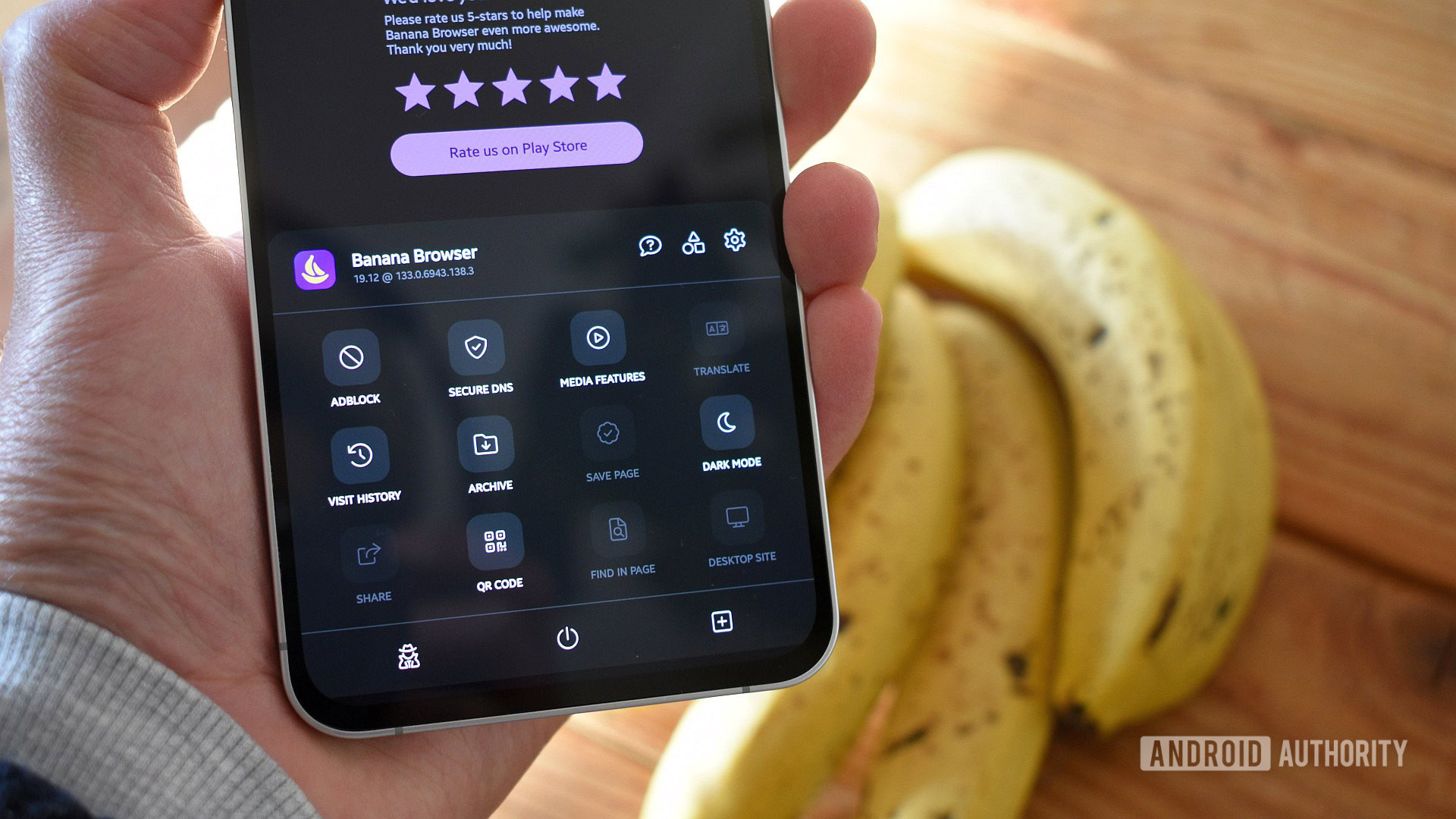banana browser android 5