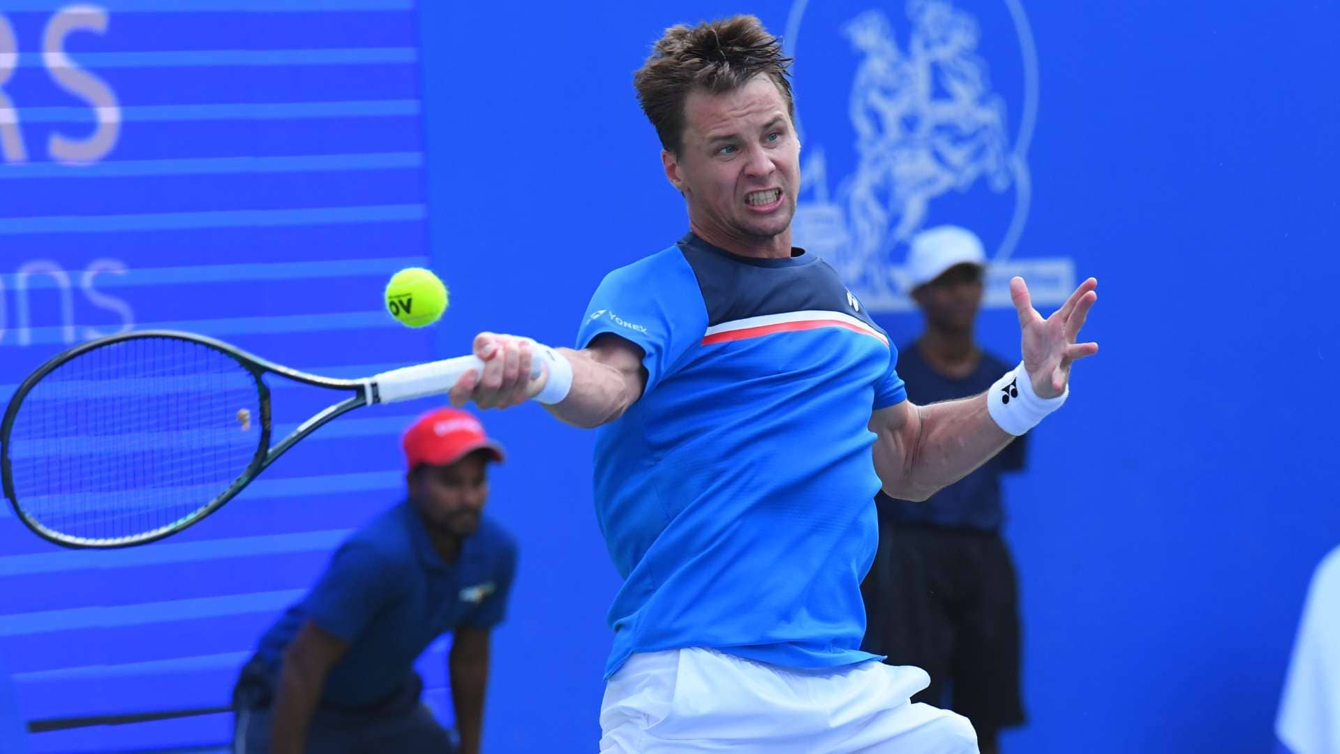 Ricardas Berankis reached a career-high No. 50 in the PIF ATP Rankings. 