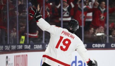 Parekh of Flames heating up for Canada at World Junior Championship