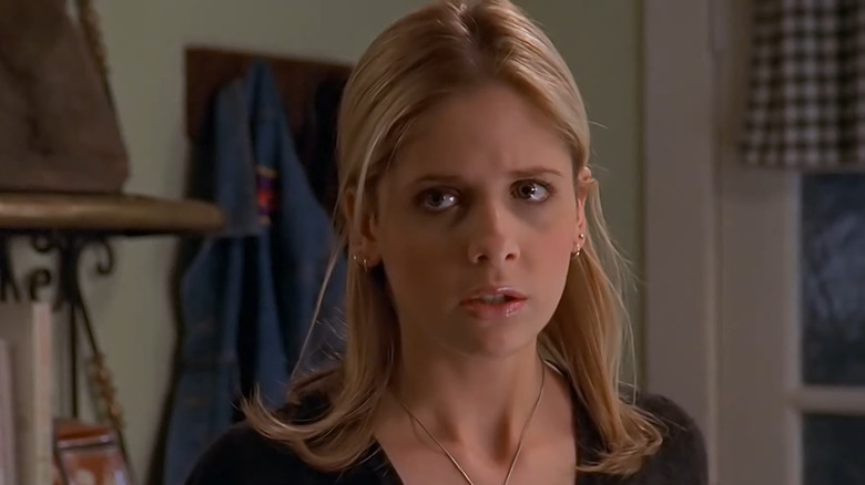 Sarah Michelle Gellar's Buffy Summers staring in Buffy the Vampire Slayer