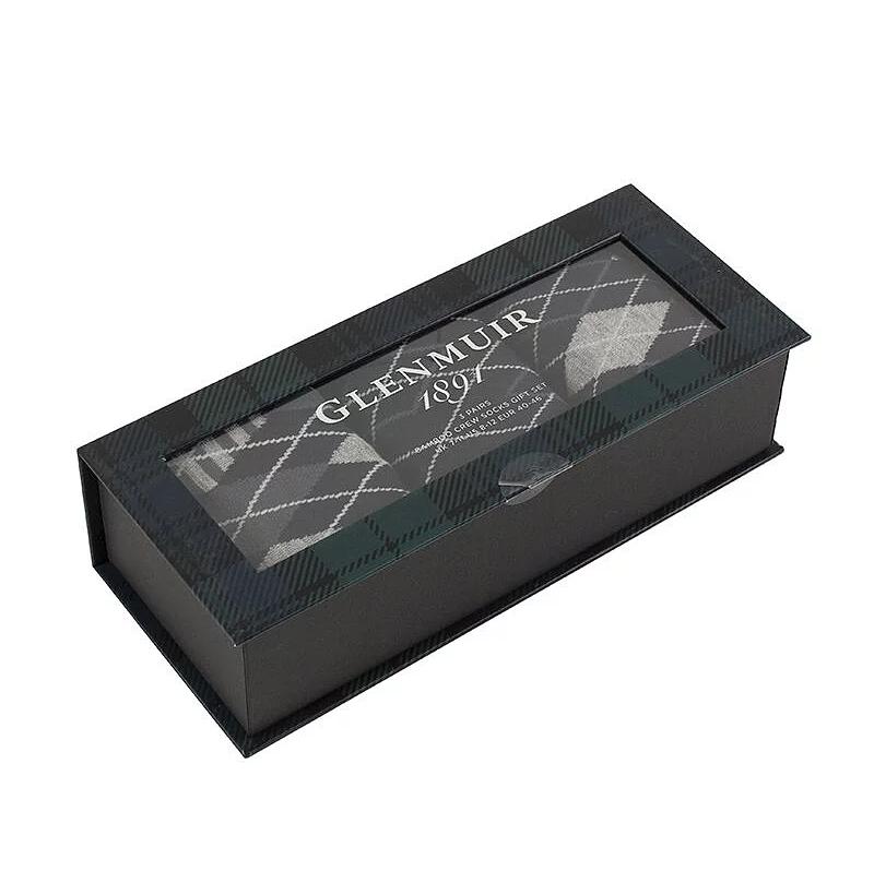 49. Glenmuir g.JOSHUA Mens 3 Pair Patterned Bamboo Sock Gift Box