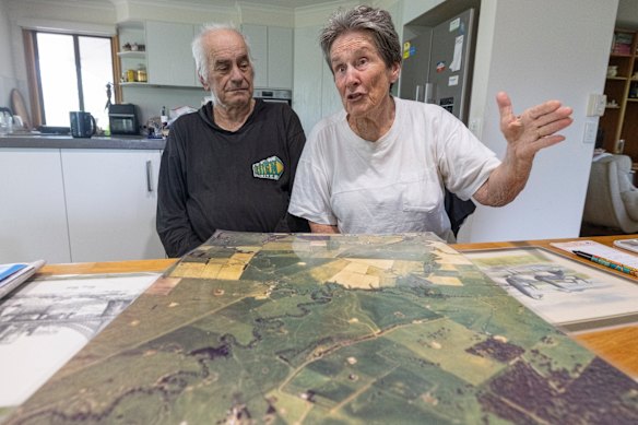 David and Marie Trigg (pictured in their kitchen) are frustrated by the government’s handling of the feral deer problem.