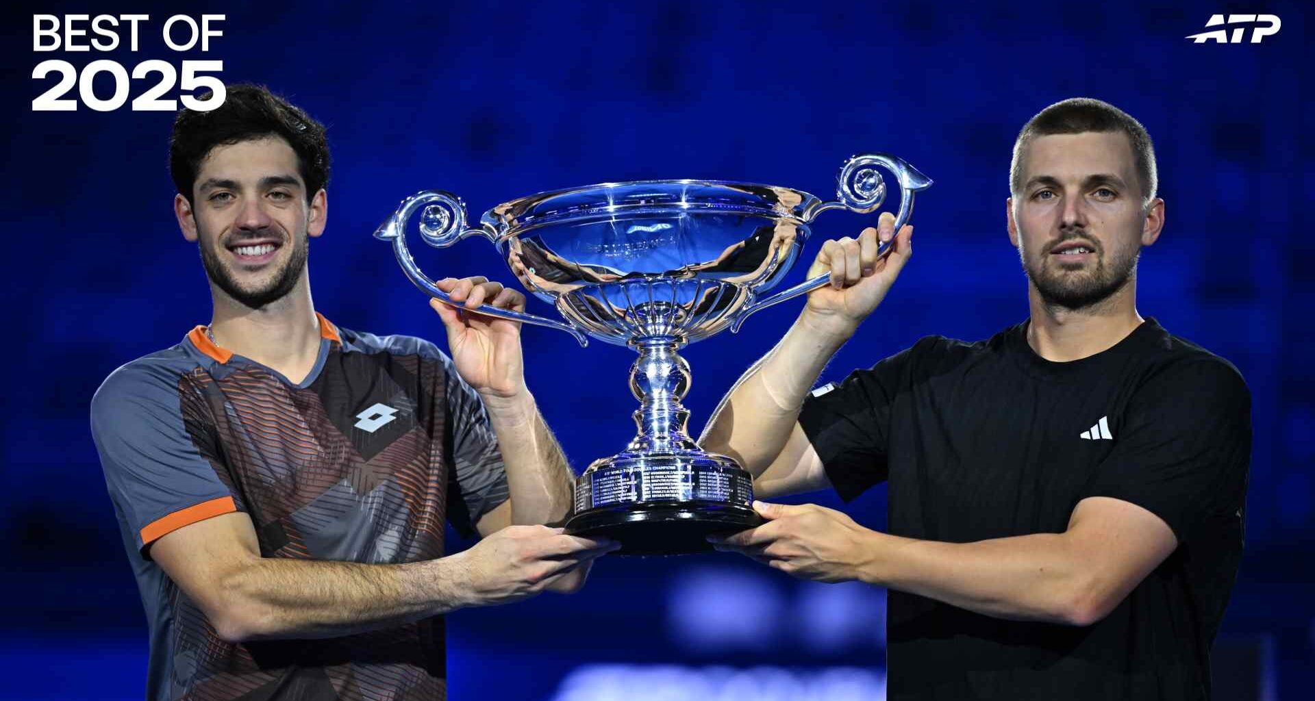 Julian Cash and Lloyd Glasspool become the first all-British pair to claim ATP Year-End Doubles No. 1 presented by PIF honours.