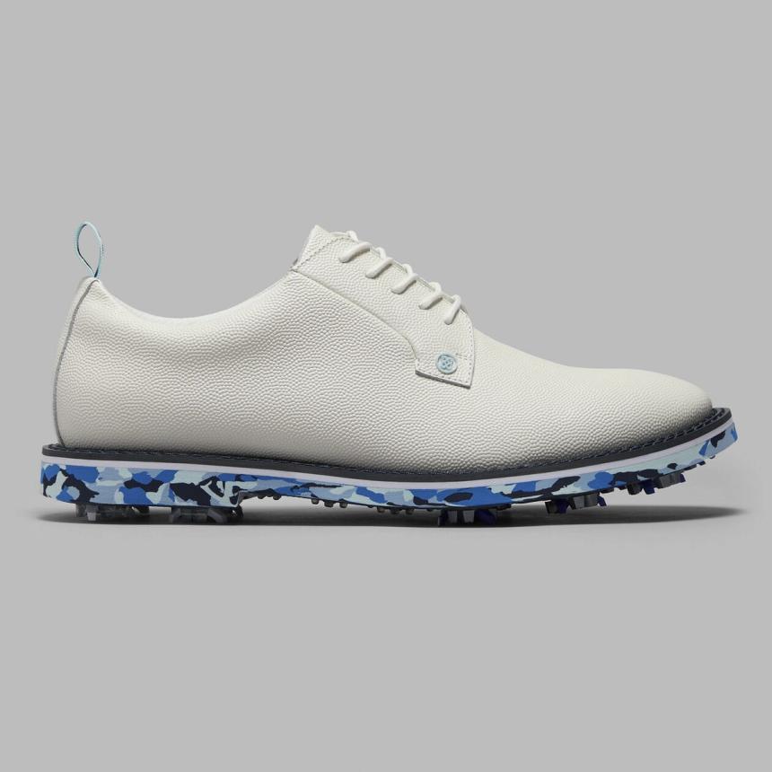 27. G/FORE Gallivanter G/lock Leather Camo Sole Golf Shoe