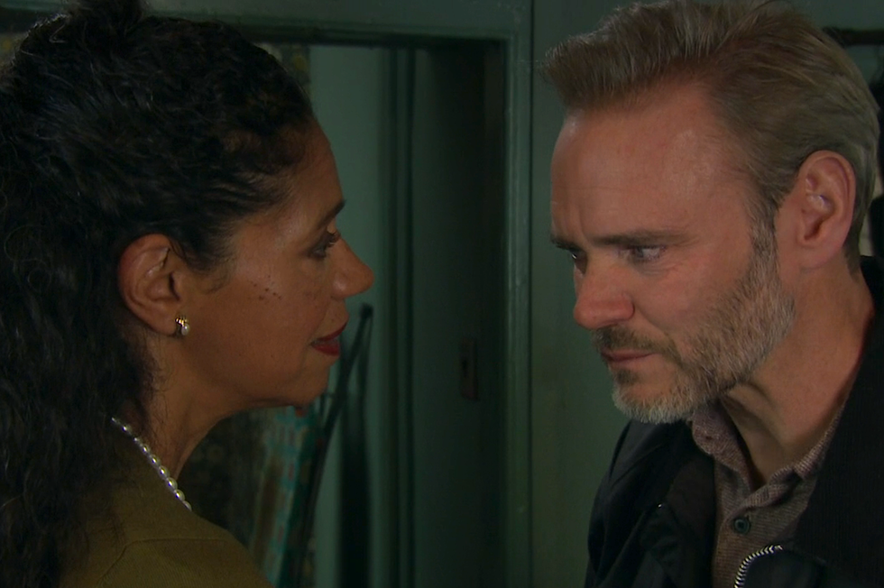 Celia Daniels, Ray Walters, Emmerdale celia daniels, ray walters, emmerdale