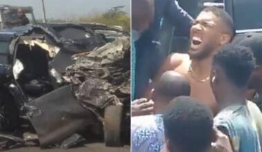 Victims named as boxing superstar survives accident that kills two in Nigeria, pictures, news