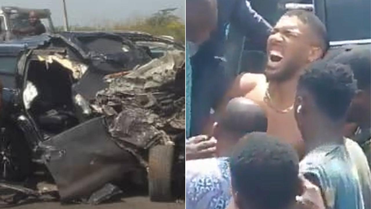 Victims named as boxing superstar survives accident that kills two in Nigeria, pictures, news