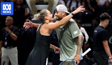 Nick Kyrgios defeats Aryna Sabalenka in latest 'battle of the sexes'